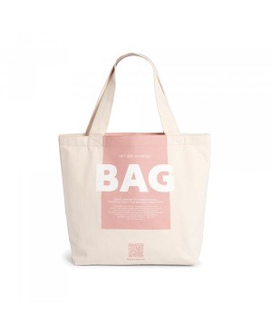 Shopping bag Nudaholic in cotone Indigo  