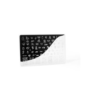 Piastra per stamping Love 01