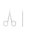Forbicine per cuticole - lama media 24,5 mm - impugnatura standard