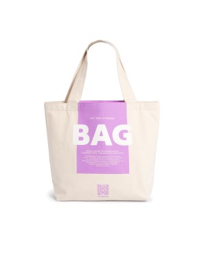 Shopping bag Lilioner in cotone Indigo  