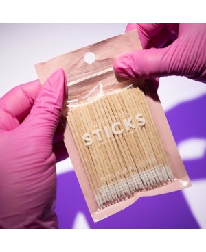 Indigo Bastoncini per cuticole con cotone - 100 pcs