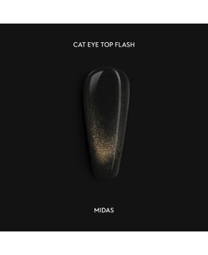 Cat Eye Top Flash Midas 7 ml