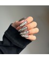 Indigo  Animal Print 2 foil