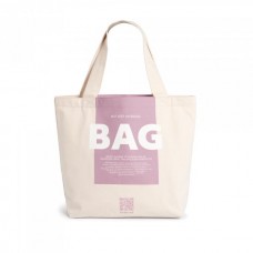 Shopping bag Hashtag in cotone Indigo  